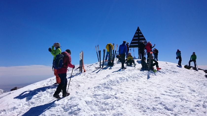 toubkal winter climb trek